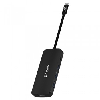 MAZER USB-C 8-IN-1 HUB TO HDMI 4K X 2